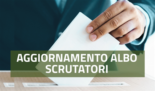 Aggiornamento albo scrutatori di seggio